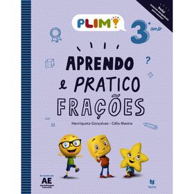Plim! Aprendo E Pratico Frações - 3.º Ano