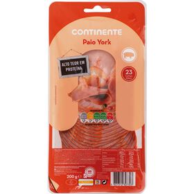 Paio York Fatias Finas Continente 200 gr