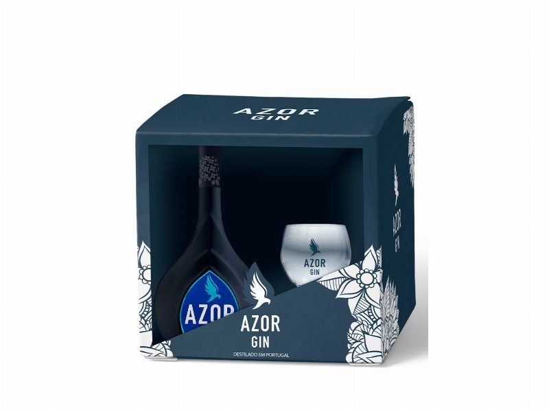 Gin Azor Premium + Copo 0.70 l