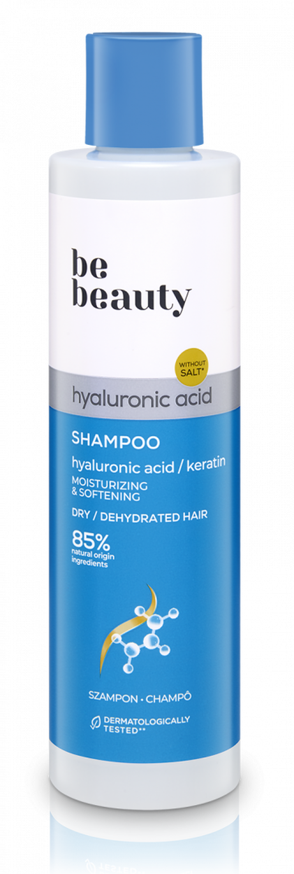 Champô Com Ácido Hialurónico Para Cabelo Desidratado Be Beauty 0.3L