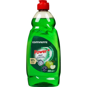 Detergente Manual Loiça Concentrado Power+ Maçã Continente 500 ml