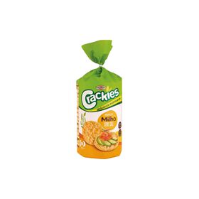 Crackies De Milho Sem Sal Sem Glúten Caçarola 130 gr