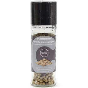Pimenta Branca Com Moínho Em Frasco Continente 37 gr