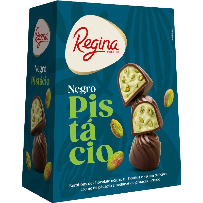 Bombons De Chocolate Negro E Pistacho 200 g