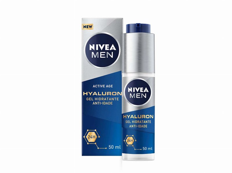 Gel De Rosto Hidratante Hyaluron Nivea Men 50 ml