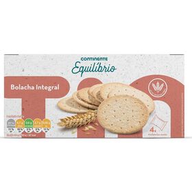 Bolachas Integrais Continente Equilíbrio 200 gr (4 Un)