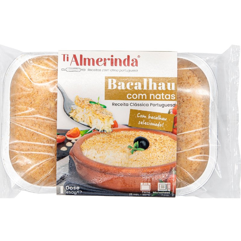 Bacalhau Com Natas 450 g