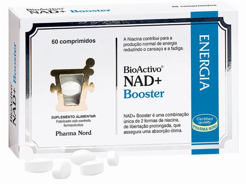 Suplemento Bioactivo Nad+ Booster 60 Comp