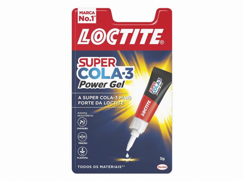 Super Cola 3 Loctite Power Gel 3 g