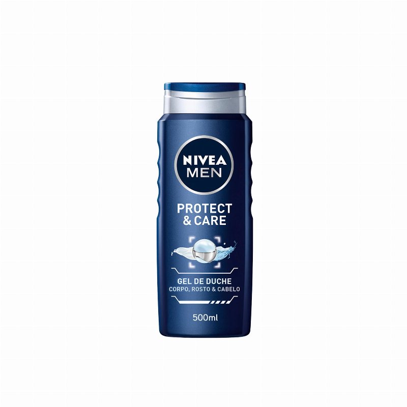 Nivea Men Protect & Care Gel De Banho 500 ml