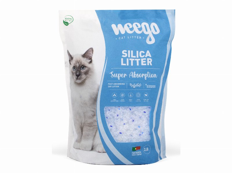 Sílica Gel Para Gato Weego 3.8 l