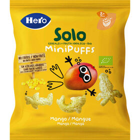 Snack Para Bebé Manga Minipuffs +8M Hero Solo 18 gr