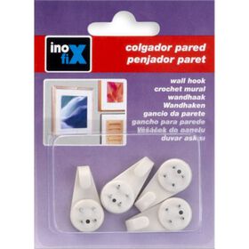 Ganchos Adesivos De Parede Inofix 4 Un