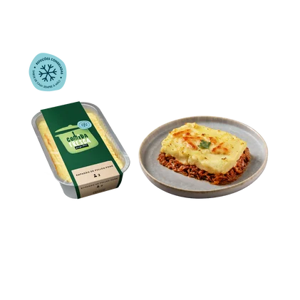 Empadão De Porco Congelado Comida Fresca 0.8Kg