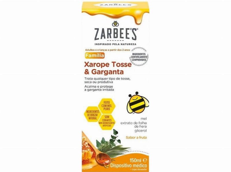 Xarope Zarbees Tosse E Garganta 150 ml Dm