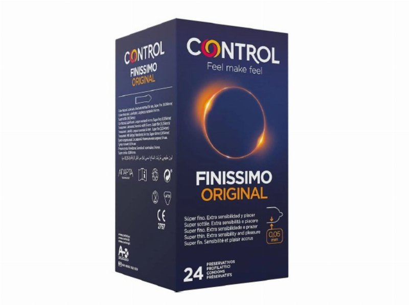 Preservativos Control Finissimo Original 24Un