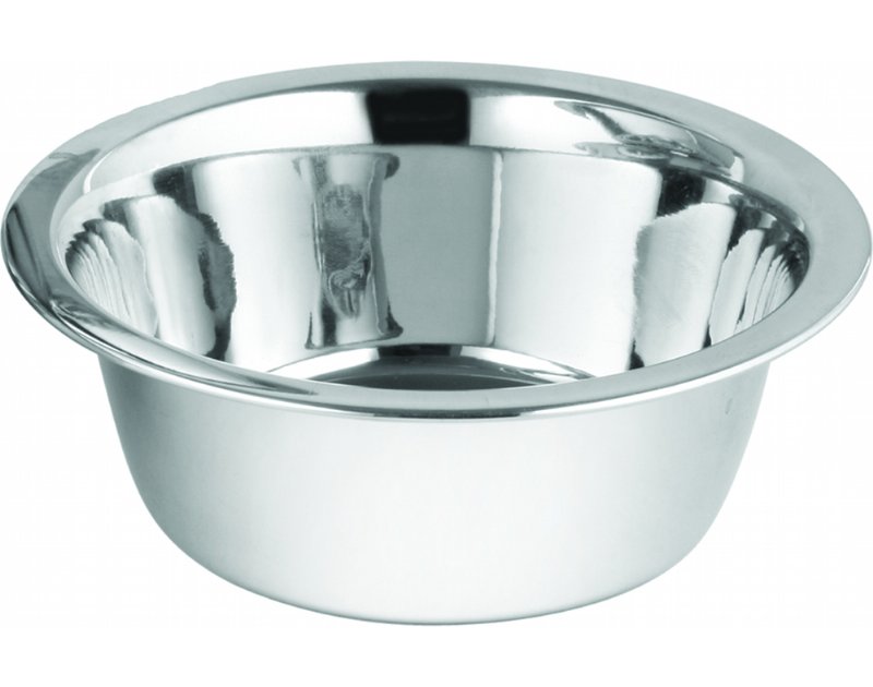 Comedouro Inox Ø13Cm 400 ml
