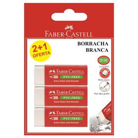 Borracha Branca Faber-Castell 3 Un