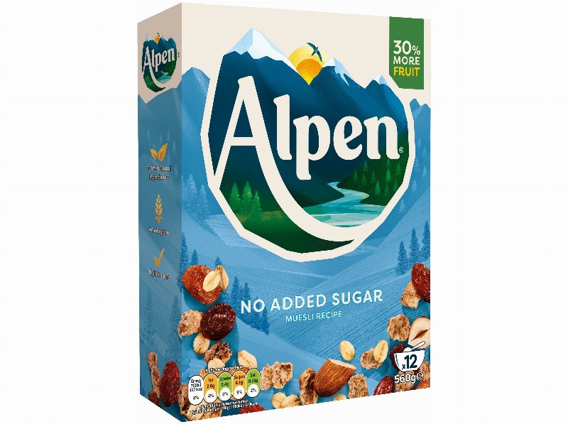 Cereais Alpen 0% Açucar Adicionados 560 g