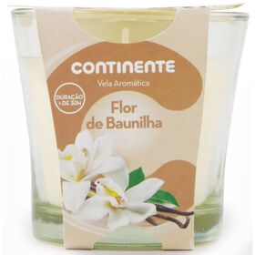 Ambientador Vela Flor Baunilha Continente 1 Un