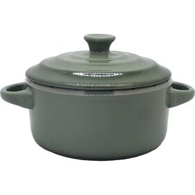 Caçarola Média Para Forno Grés 920 ml Verde Kasa