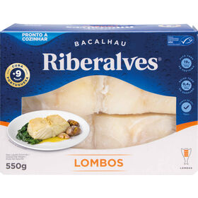 Lombos De Bacalhau 9 Meses De Cura Msc Ultracongelado Riberalves