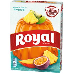Gelatina Em Pó De Frutos Tropicais Royal 114 gr