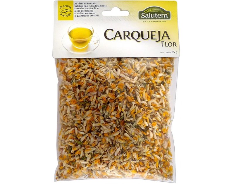 Chá Salutem Em Saco Carqueja Flor 25 g