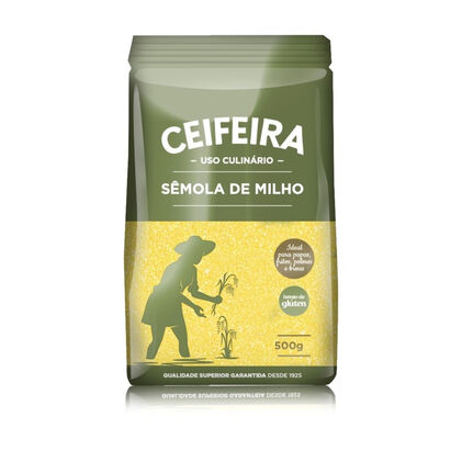 Sêmola De Milho Sem Glutén Ceifeira 0.5Kg