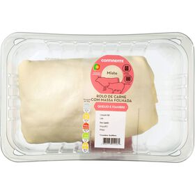 Rolo Misto Folhado Com Queijo E Fiambre Continente Seleção 1,4 kg (Aprox.)