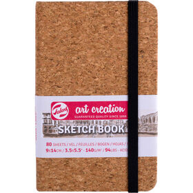 Caderno Para Desenho Com Capa De Cortiça Talens