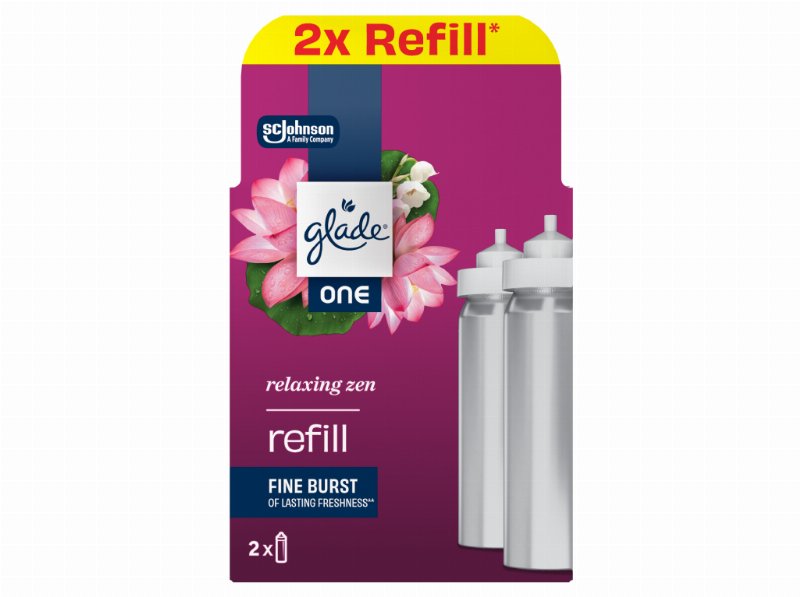 Ambientador Glade One Relax Zen Rec 2Un