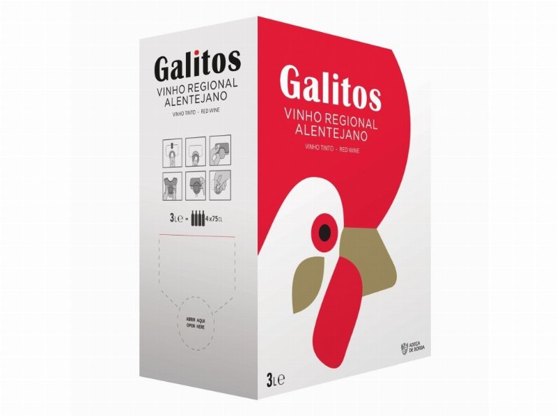 Vinho Tinto Galitos Regional Bag In Box 3 l