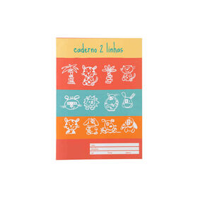 Caderno Agrafado 2 Linhas A5 Pautado Note!