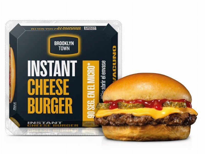 Hamburguer Brooklyn Town De Queijo 210 g