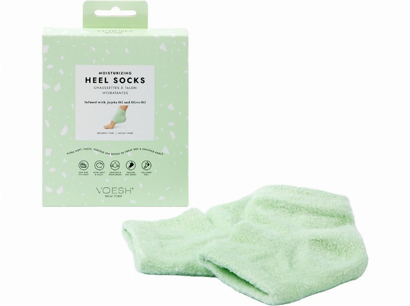 Meia Reparadora Voesh Ny Calcanhar Verde