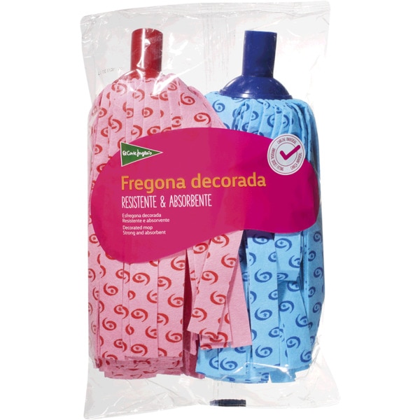 Esfregona Decorada Resistente E Absorvente Recarga 2 unidades