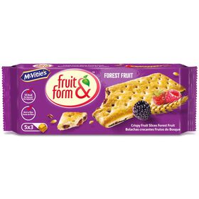 Bolachas Fruit & Form De Frutos Do Bosque Mcvitie's 218 gr (5 Un)
