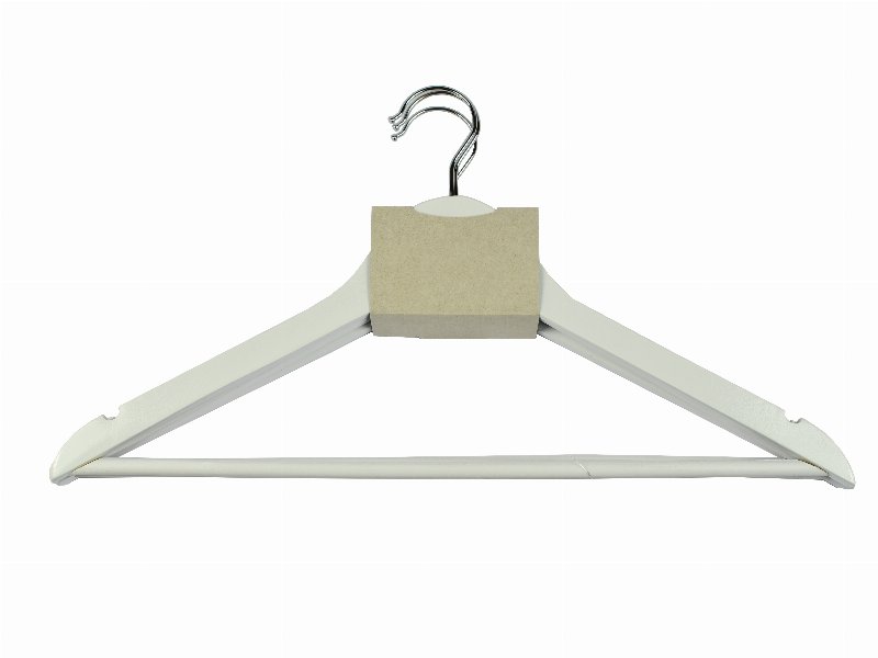 Conjunto 3 Cabides Actuel Madeira Branca