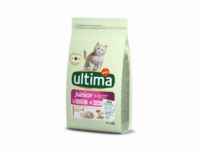 Ração Para Gato Ultima Júnior Com Frango 1.5 kg