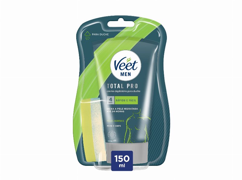 Creme Veet Depilatório Men Duche 150 ml