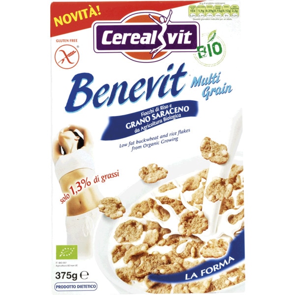 Cereais Benevit Sem Glúten Biológico 375 g