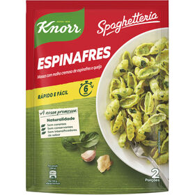 Massa Com Molho Cremoso De Espinafres E Queijo Knorr 160 gr