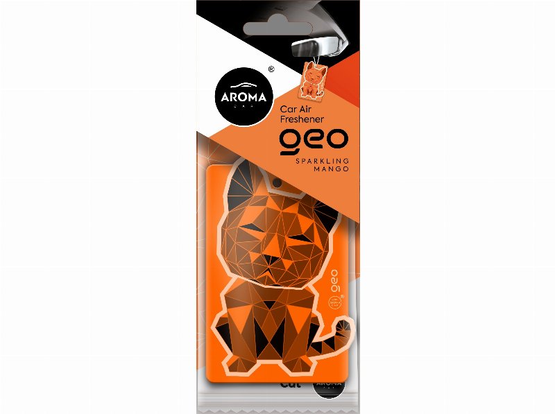 Ambientador Auto Aroma Car Geo Cat Mango 30D