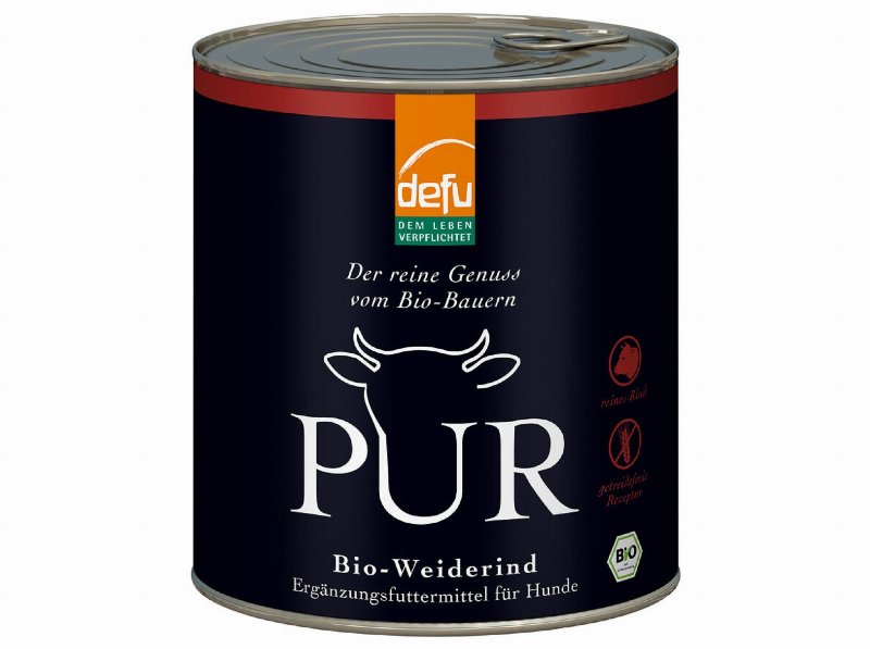 Comida Húmida Bio Cão Defu Bovino Premium 800 g