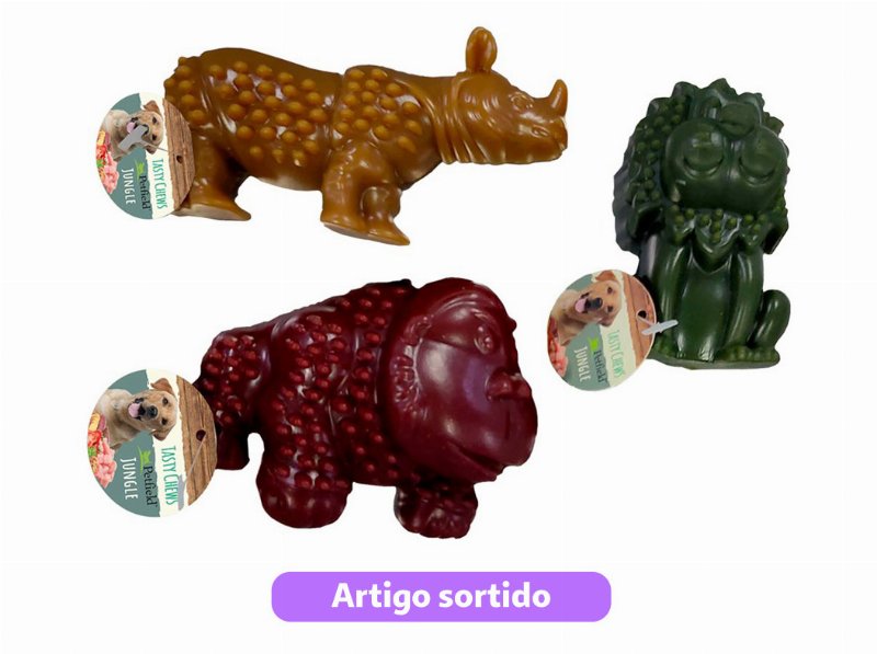 Snacks Cão Petfield Tasty Chew Jungle Animals Modelos Sortidos
