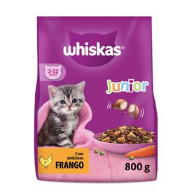 Ração Para Gato Júnior Frango Whiskas 800 g