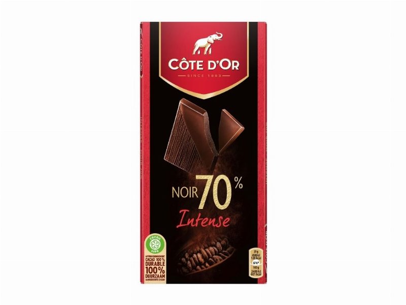 Tablete De Chocolate Côte D'or Preto 70% 100 g