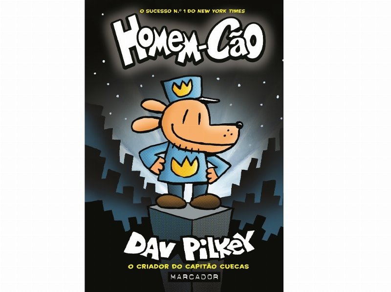 Livro Homem-Cão Dav Pilkey