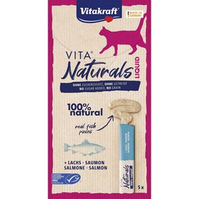 Snack Para Gato Liquid Naturals Salmão Vitakraft 5 X 15 g